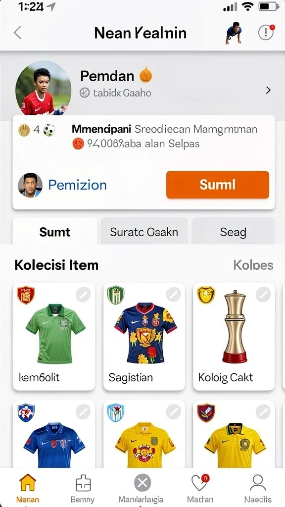 Tampilan antarmuka yang sederhana dan menarik.