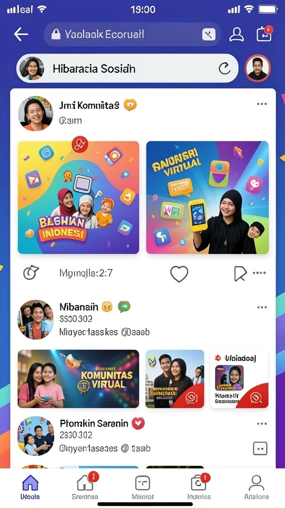 Tampilan awal BIRUTOTO yang menarik dan user-friendly.