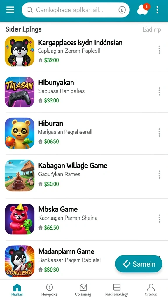 Berbagai tema slot yang siap dimainkan.