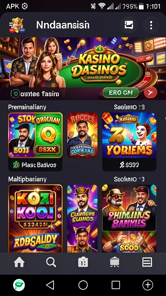 Screenshot menampilkan tampilan awal yang menarik.