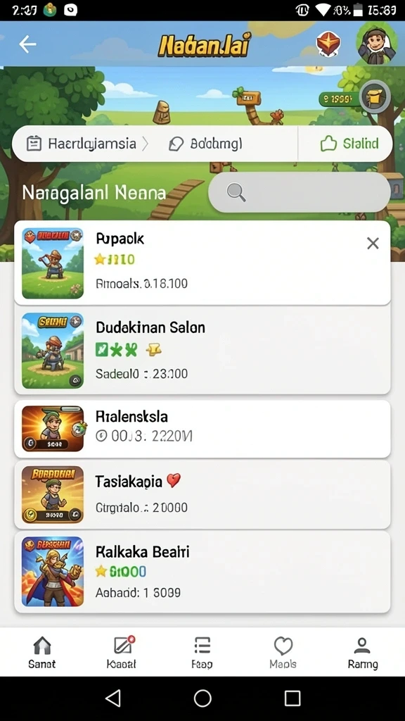 Tampilan antarmuka yang ramah pengguna.