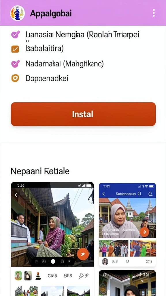 Tampilan antarmuka yang intuitif dan mudah digunakan.