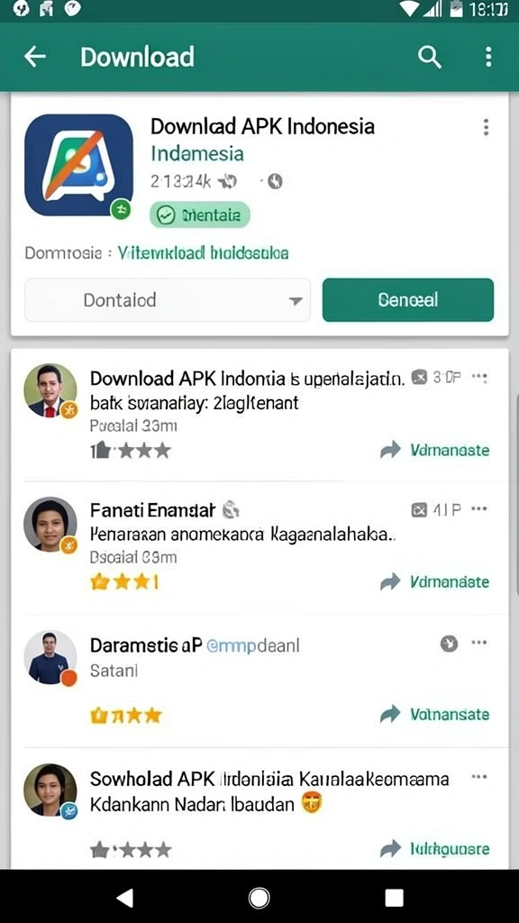 Menu permainan yang lengkap dan mudah diakses.
