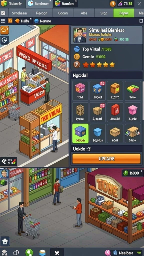 Screenshot menunjukkan berbagai tema slot yang tersedia di IDA777.