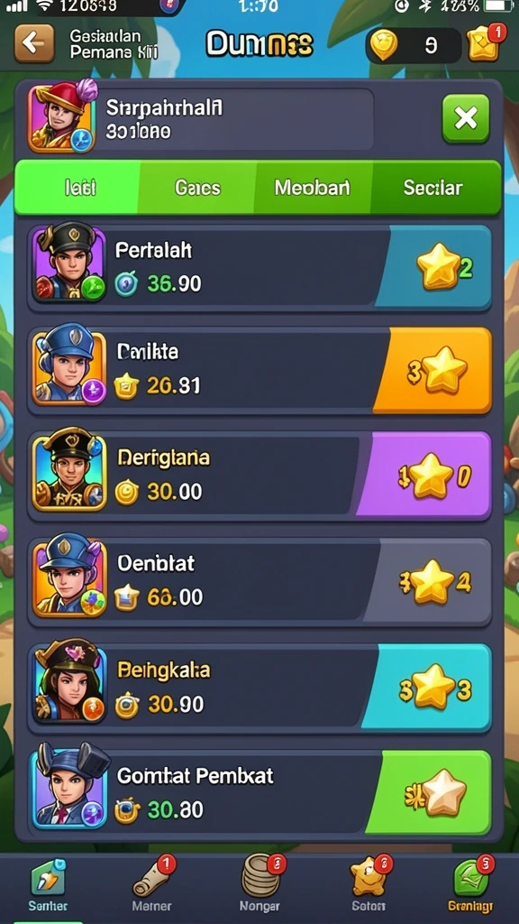 Berbagai mode permainan seru di IDRGAME.