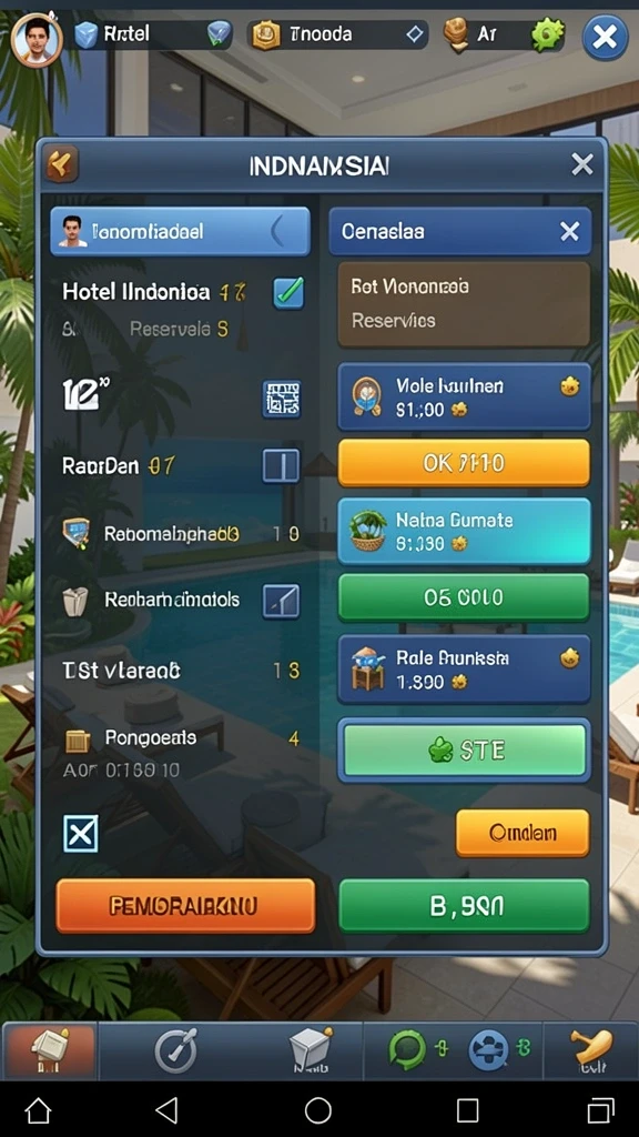 Sistem reward yang menguntungkan pemain.