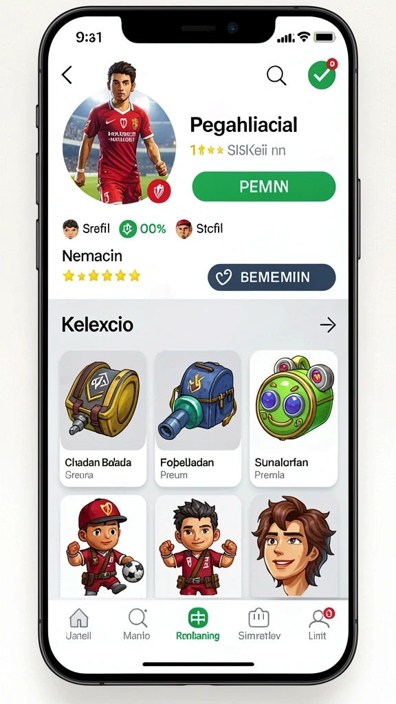 Pengaturan tema yang bervariasi dan menarik.