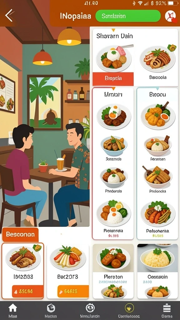 Tampilan gameplay dengan grafis yang menakjubkan.