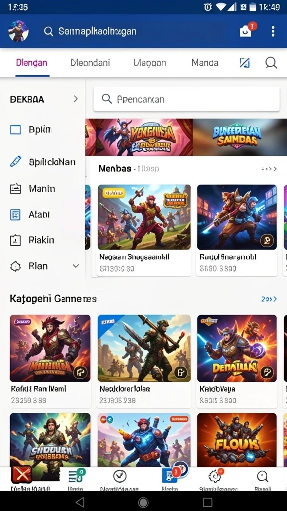 Tampilan antarmuka yang modern dan pengoperasian yang mudah.