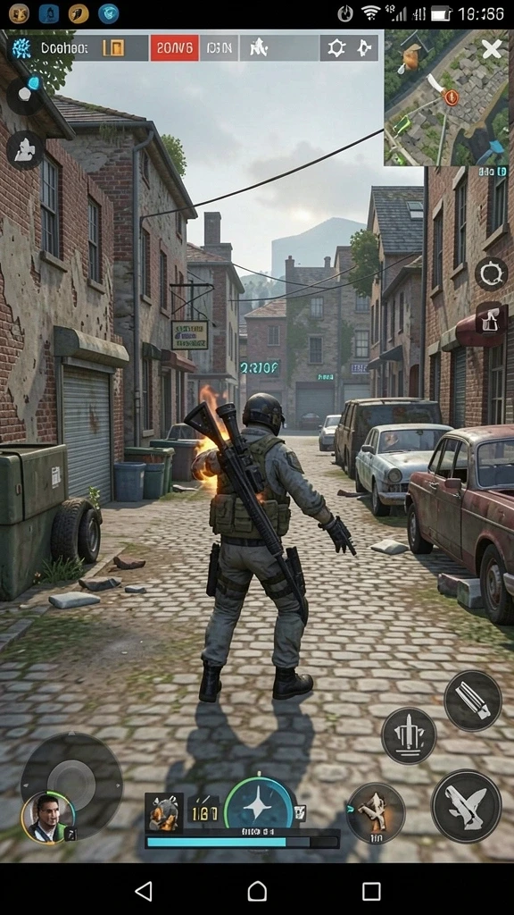 Tampilan antarmuka aplikasi yang user-friendly.
