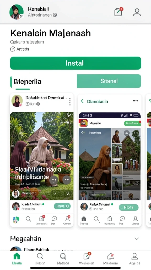 Tampilan antarmuka yang menarik dan mudah digunakan.