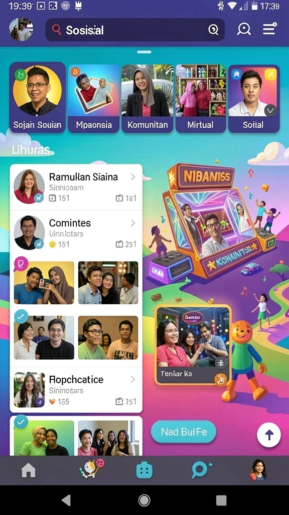 Grafis yang menawan membuat permainan semakin menarik.