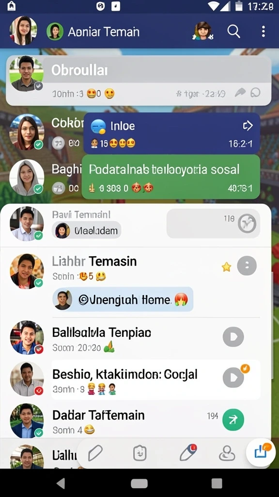 Tampilan antarmuka yang menarik dan intuitif.