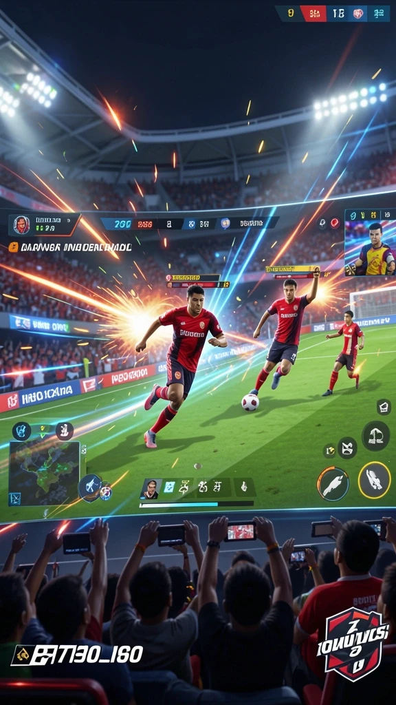 Visualisasi grafis yang menakjubkan dari permainan.