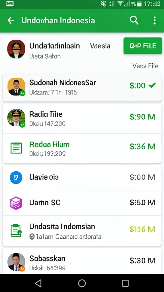 Tampilan antarmuka yang menarik dan mudah dinavigasi.