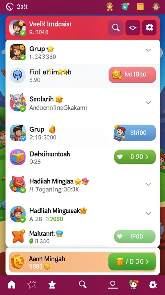 Fitur bonus yang menambah peluang menang.
