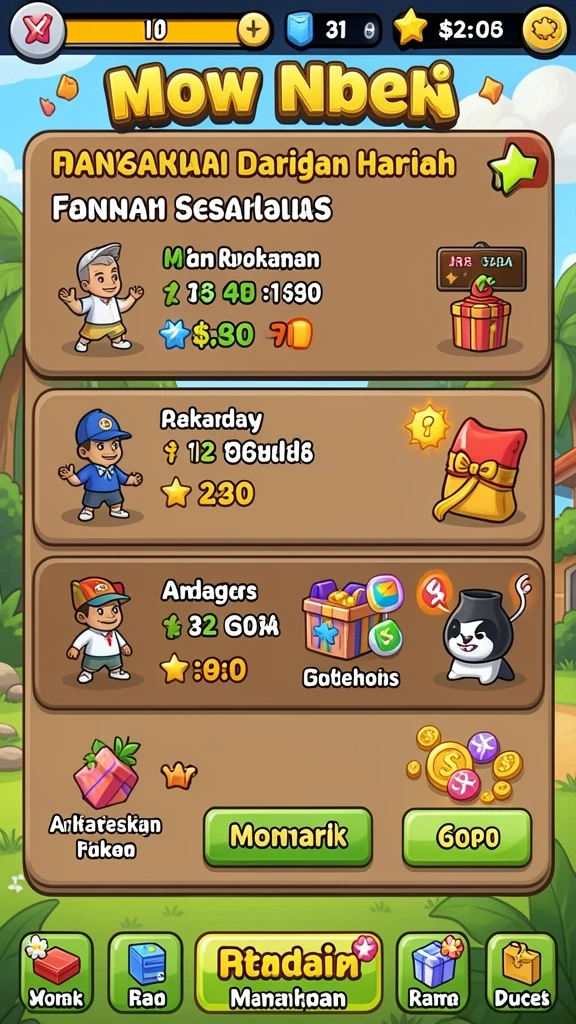 Berbagai tema permainan slot yang seru dan bervariasi.