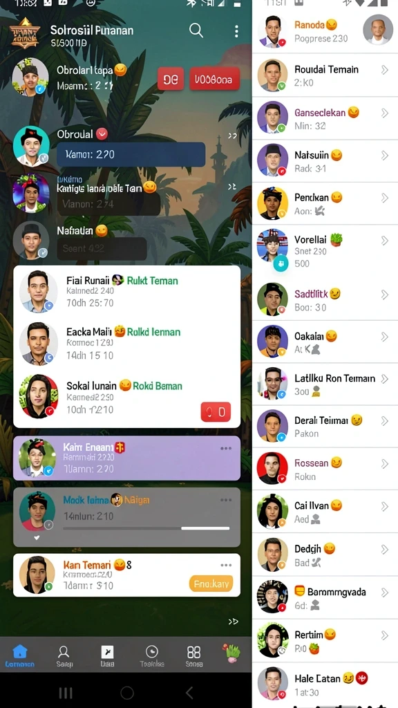 Tangkapan layar memberikan gambaran antarmuka yang user-friendly dan mudah dinavigasi.