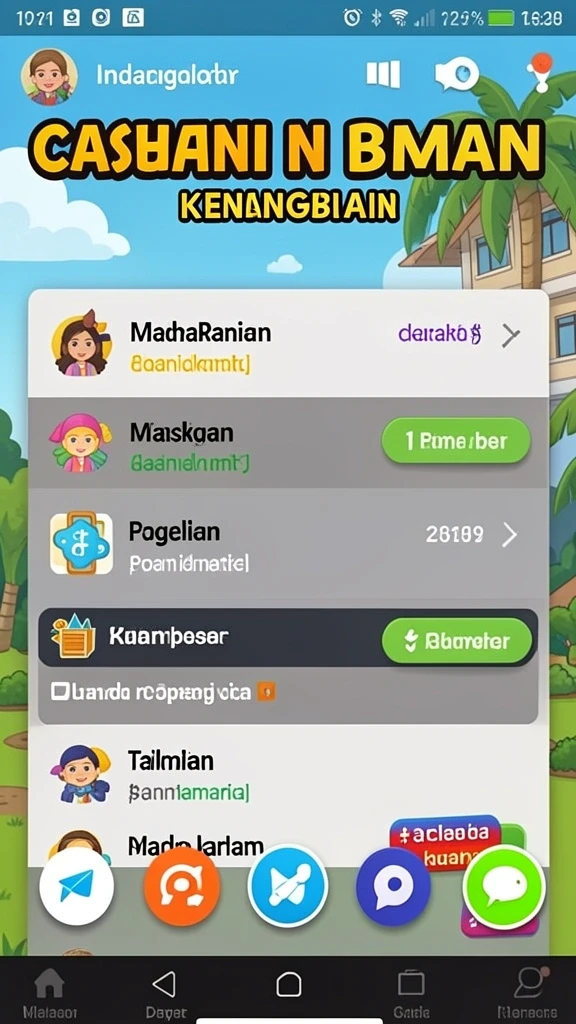 Fitur bonus dan promosi menghadirkan keseruan lebih dalam bermain.