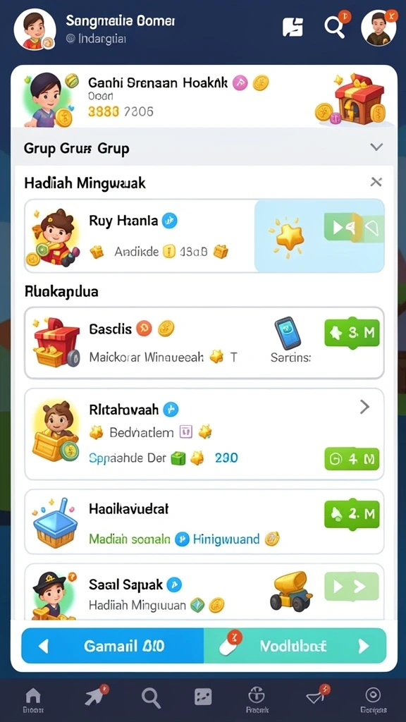 Tangkapan layar menunjukkan grafis indah dari level baru.